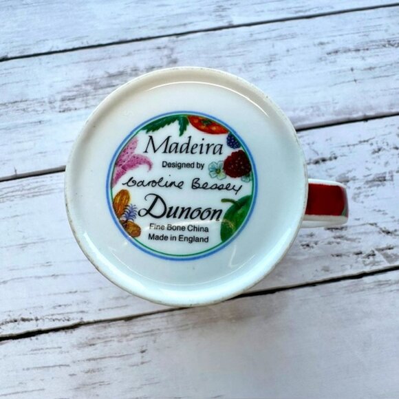 Dunoon Fine Bone China, Madeira by Caroline Bessey, Coffee Mug, Made in England - Picture 4 of 5